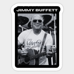 Jimmy Buffett Sticker